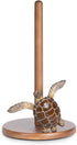 Countertop Turtle Paper Towel Holder - Decorative Paper Towel Holders Wooden Cute Decor Sea Turtle Gifts for Women Wood