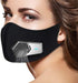 LSGTT Personal Smart Electric Air Face Mask, Reusable Wearable Air Purifier Mask for Outdoor Sports