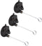 Yosoo 3 Pcs Bird Feeder Wall Mount, Window Suction Cup Feeders with Hooks for Plant Decoration