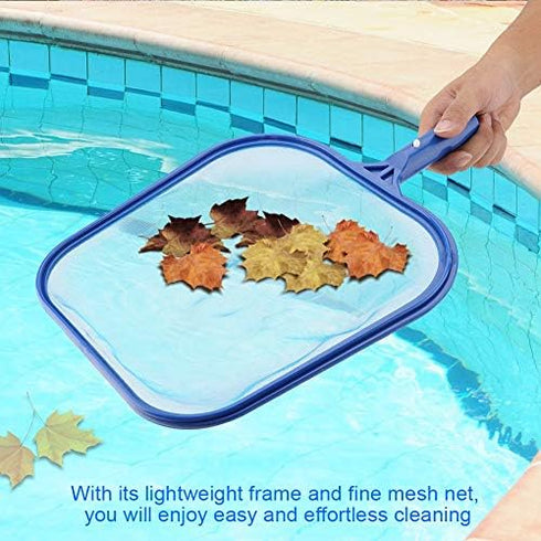 Yosoo Lightweight Leaf Skimmer Mesh Net Frame Swimming Pool Pond Tub Tool Supplies and Accessories for Many Poles