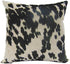 luvfabrics Pillow Cover, Cow Madness Velvet Suede 18"x18", Home Decor (Black)
