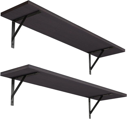 DINZI LVJ Long Wall Shelves, 23.6 Inch Wall Mounted Shelves Set of