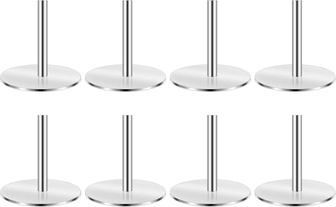 8 PCS Stainless Steel Cake Heating Core, 2 Inch Reusable Rods for Cake Baking Supplies, Professional Tools