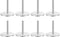 8 PCS Stainless Steel Cake Heating Core, 2 Inch Reusable Rods for Cake Baking Supplies, Professional Tools