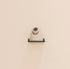 YUjieSTC 6 Inch, Small Floating Shelf Black Metal Wall Mount, Floating Wall Shelves for Router, Camera, Plants
