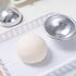 Tofficu 8Pcs Dome Cake Pan, Aluminum Cake Ball Mold - 1.77+2.16+2.55+3.14 Inch Half Ball Cake Pan for DIY Baking