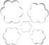 Santa Barbara Design Studio 5-Piece Baking Kits Cookie Cutter Gift Book Box, Flowers