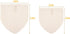 3 14"x14" (14x14 Inch) Pcs Nut Milk Bag, Natural Unbleached Cotton Cheese Cloth Bag for Straining, Reusable Strainer
