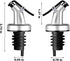 Auconda 5 Pack Oil Spouts, Olive Oil Vinegar Bottle Stopper Dispenser with Tube Brush, Leakproof Bottle Spouts