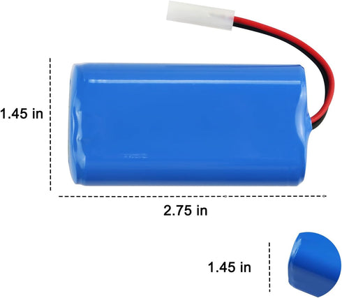 H18650CH-4S1P Vacuum Compatible for Xiaomi MI G1, Mop Essential G1 MJSTG1, SKV4136GL, MC-WRC53 Robot Vacuum Cleaner