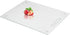 Tempered Glass Cutting Board for Kitchen Countertop, 16"x 12" Clear Board with Handle, Scratch & Heat Resistant