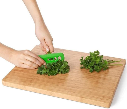 Green Leaf Herb Stripper, Kitchen Tool for Kale, Chard, Collard Greens, Thyme, Herb Pealer and Spice Mills