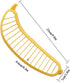 Guyuyii Banana Slicer, Safe Kitchen Gadget for Kids and Adults, Get 18 Even Slices in Seconds