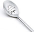 Gift Spoon for Papa from Grandkids - Good Morning Papa Spoons for Grandpa Coffee Lover - Engraved Spoon