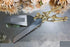 Godinger 2 Piece Gold Leaf Cake Server Set, 1 Cake Knife and 1 Cake Server, Stainless Steel and Brass