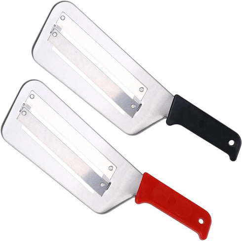 (2 Pack) Cabbage Shredder for Coleslaw, Stainless Steel Slicer Shredder, Kitchen Lettuce Knife
