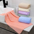 Borsicge 5 Pack 29.5" 13.8" Microfiber Washcloths x Soft Feel Fingertip Towels quick Drying Coral Velvet Wash Cloths