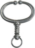 YARNOW Spring Loaded Bull Nose Ring for Cattle, Stainless Steel Tongs and Livestock Supply Tools