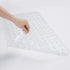 AmazerBath Bath Tub Mat - Medium Size Non-Slip Shower Mats with Suction Cups, Machine Washable