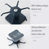 2PCS 360 Rotation Under Cabinet Hooks - Nail Free Adhesive Kitchen Utensils Hanging Hooks for Utensils, Tools, Towel,