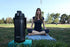 Aquatix 68 Ounce Double Wall Insulated Stainless Steel Sport Thermos Bottle, Midnight Blue