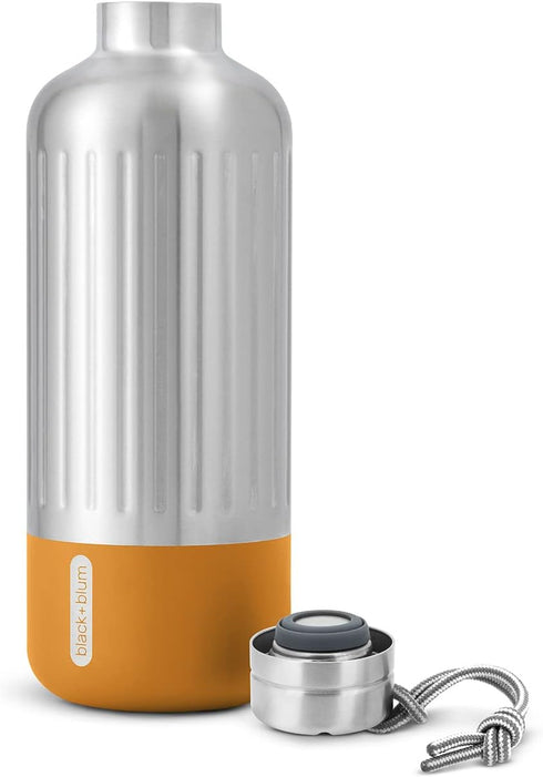 BLACK + BLUM Stainless Steel Explorer Insulated Water Bottle, Leak Proof Vacuum Thermo Flask, Hot or Cold Drinks,