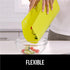 Gorilla Grip 100% BPA-Free Flexible Cutting Board Set of 4, Durable Plastic Mats, Dishwasher Safe, Multi Color