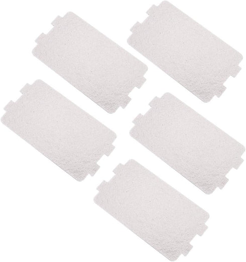 Garosa 5Pcs Microwave Oven Mica Plate Sheet, Microwave Waveguide Cover Replacement Repairing Accessory for Kitchen