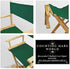 2 Set 20cm 52cm 52cm 42cm, Replacement Cover Canvas for Directors Chair, X + X Green
