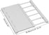 LIYIVNAA Closet 16.54'' Extendable Shelf Tension Rod Adjustable Clothes Hanger DIY Cabinet Storage Holder Wardrobe