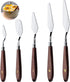 Cake Cream Spatula 5 Pieces, Stainless Steel Cake Apatula with Frosting Icing Decorating Knife