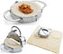 New Stainless Steel Ravioli Mould, Dumpling Maker Mold Wrapper for Kitchen Gadgets (S 3inch)