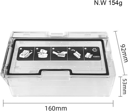 Ytaland Replacement Dust Tank Bin Box for Roborock S7 Series Robot Vacuum Cleaner Parts