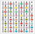 48-Piece Numbered Piping Tips, Cookie Icing Tips, Cake Decorating Kit for Cupcakes Cookies, Master Decorating Tip Set