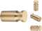 YANGQIHOME Pack of 4 Solid Gold Brass Coat Hooks - Wall Hanger Mounted Bathroom Hook Kitchenware Organizer