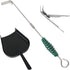 Grill Grate Lifter Gripper and Ash Tool Set for M/L Big Green