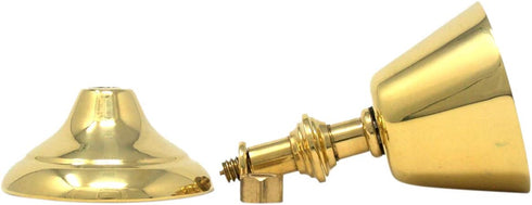 High Polished Brass Small Holy Wine Goblet Chalice, 0.8 Ounce