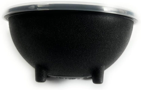 Salsa Bowl with Lid, Set of 3 for Dips, Microwave, Freezer, Dishwasher Safe, BPA Free