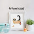 LHIUEM Black Cat Bathroom Decor, Funny Wall Art Set of 4, 8"X10", Unframed, Kitten Pictures