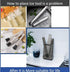 Stainless Steel Ice Scoop Holder, Accessory for Frigidaire Counter Top Ice Makers, Easy Clean Kitchen Bar Tool