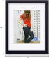 RPJC 11 x 14 Picture Frames - Solid Wood with High Definition Glass, Display 8x10 with Mat or 11x14 Without Mat