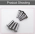 9 Sets Kitchen Knife Handle Screw Fixing Rivet Nuts, Chef Knives Cutter Wooden Grip Screws