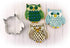 Cute Owl Cookie Cutter - 3.5" Made in USA by Ann Clark