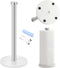 GWGTHZ Standing Paper Towel Holder, Kitchen Paper Towel Roll Holder- for Bathroom Kitchen