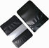 PABCK 100 Pcs Matte Black Resealable Stand Up Bags with Window, 3.9x5.9 inch Heat Seal Bulk Food Storage
