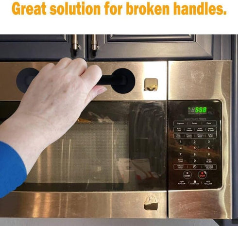 Magnetic Refrigerator Door Handle, Super Strong Magnets for Kitchen Appliance, Great Solution for Broken Handles