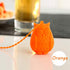 Tvoip 3Pcs Food Grade Silicone Tea Infuser Filter, Creative Cartoon Owl Tea Strainer