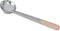 Craft Wok Small Wok Ladle, Stainless Steel Traditional Kitchen Utensil with Ergonomic Wooden Handle