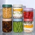 16 oz 6 Pack Artcochan Overnight Oats Containers with Lids Glass Jars Glass Mason Jars with Airtight Lids, Perfect