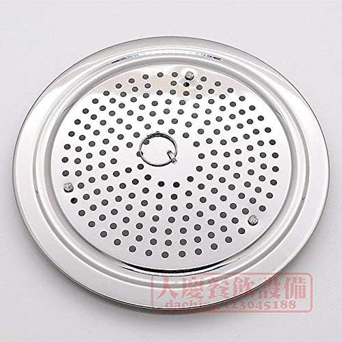 JapanBargain 1855 Japanese Cooking Steamer Plate, Stainless Steel for Dim Sum, Bun, Vegetable, Seafood